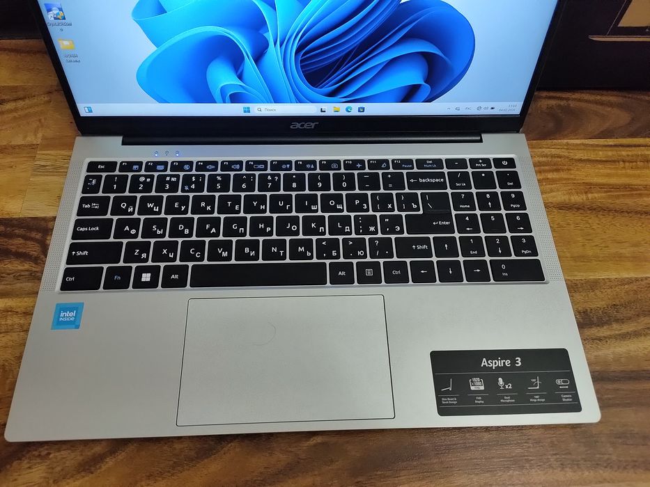 Acer.Celeron n4500/8gb ddr4/256gb ssd/10 часов аккумулятор/15.6"IPS