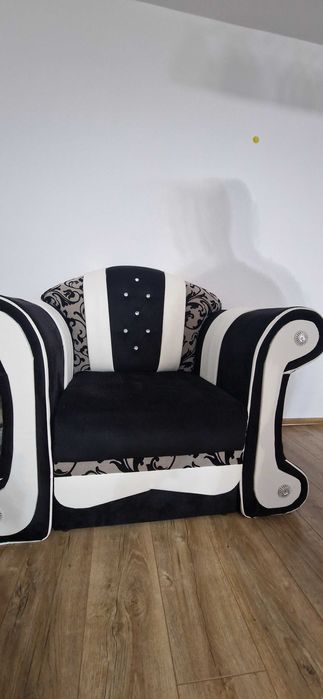 Canapea extensibila si fotolii baroque