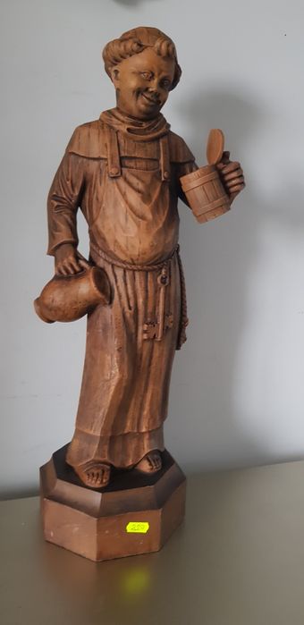 Statuete vechi din lemn masiv