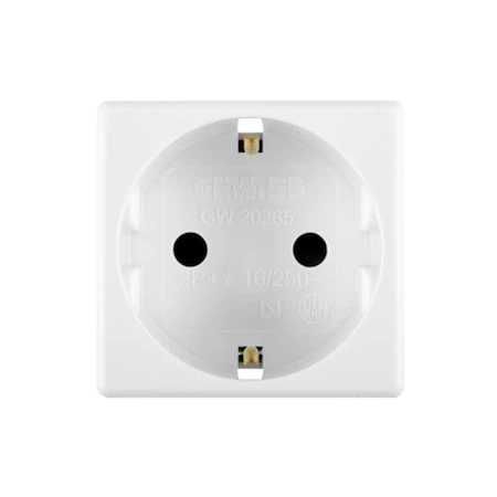 Priza Schuko Gewiss system alb.