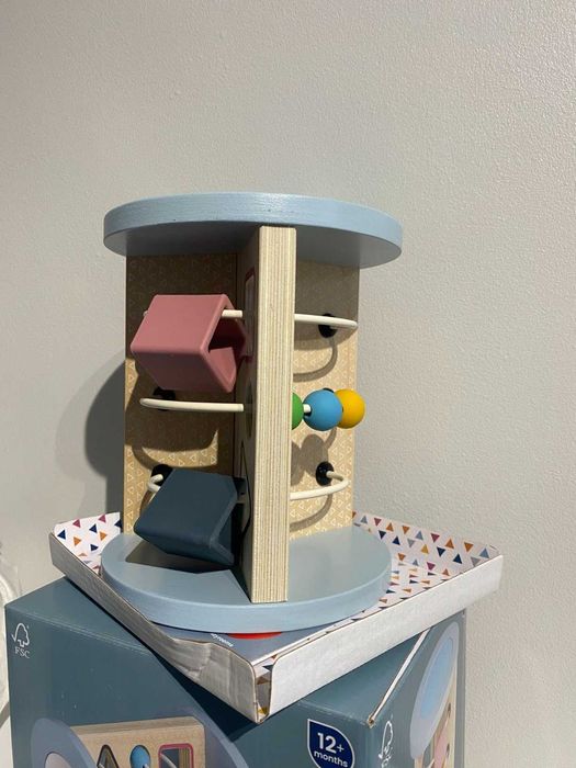 Bigjigs Дървена образователна играчка за занимания за бебета