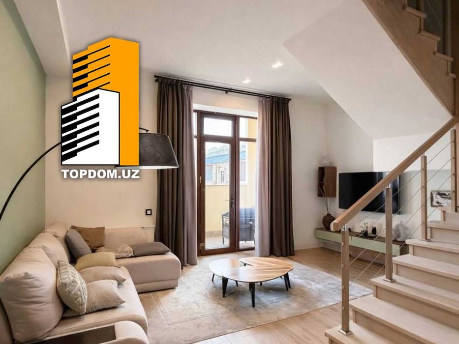 4х двухуровневая квартира ЖК Parisien Мукимий 121м²