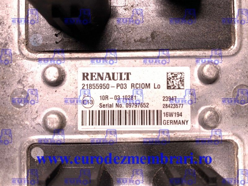 calculator rciom renault t mega 21855950