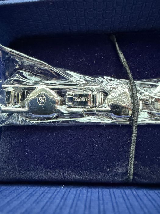 SET Swarovski Angelic inimi colier, bratara, cercei argintiu colaborare Ariana Grande