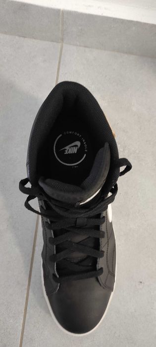 Pantofi sport mid-high de piele Nike Court Royale 2