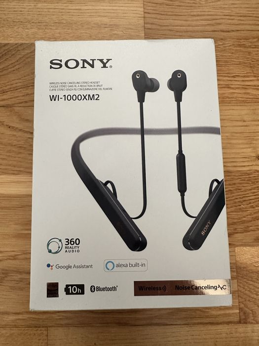 Sony WI-1000XM2 wireless noice cancelling