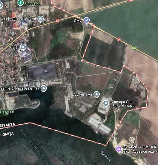 Teren intravilan 15000 mp, Harsova, Constanta