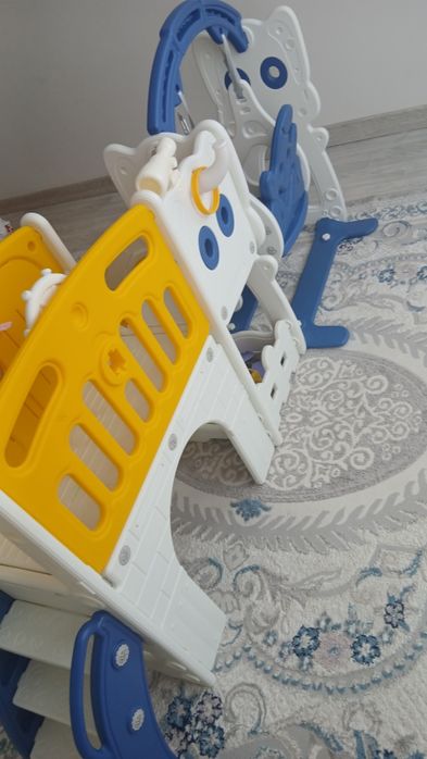 Качели, горка детский