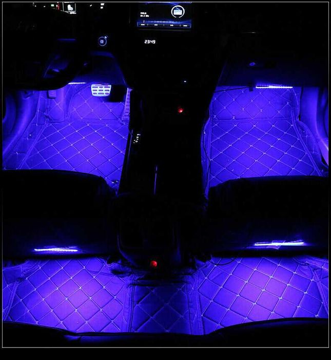 Музикална RGB LED Осветление за интериор за МПС-YF0008
