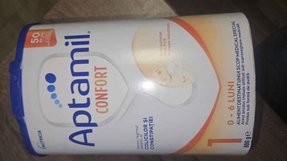 Aptamil confort 0-6 месеца 800гр