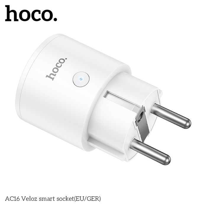 Hoco AC16 Veloz Smart Plug смарт розетка с дистанционным управлением