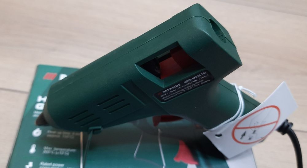 Pistol de lipit la cald Parkside, diametru 7mm,60w,200  C, 220V,Nou!