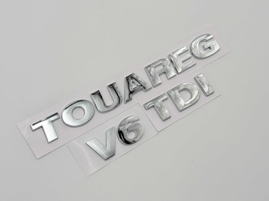 Set Embleme VW TOUAREG V6 Tdi crom