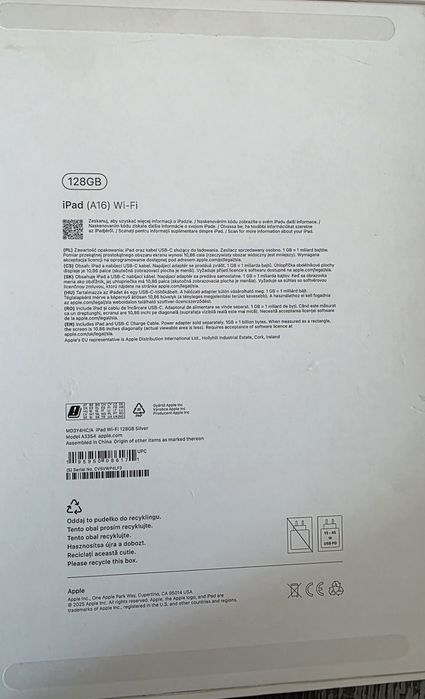 Apple iPad 11, 128GB, Wi-Fi, Silver