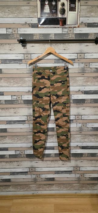 H&M divided S-дамски панталон с висока талия (х-503)