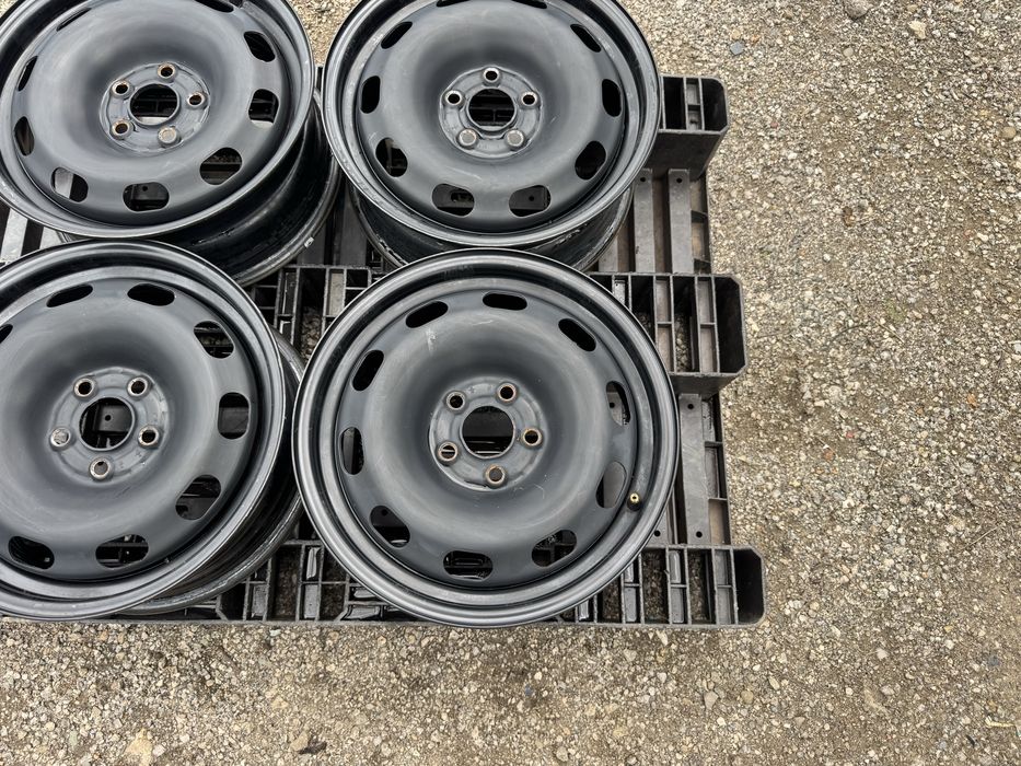 4бр.Оригинални джанти 15" 5x100-Skoda Fabia,Vw Polo,Seat Ibiza,Audi A1