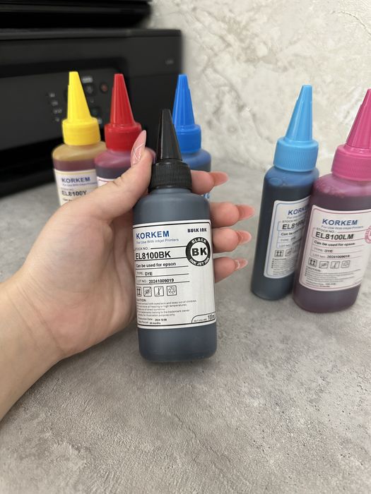 Краска чернила для принтера Epson многоцветный