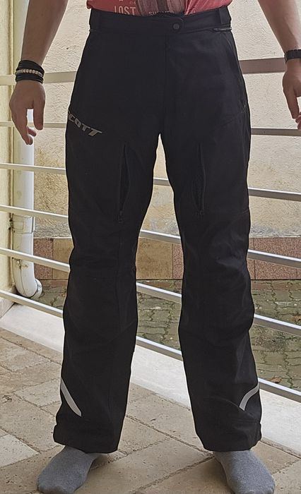 Pantaloni moto Scott DRYOsphere mărimea 44, cu mesadă de iarnă detașab