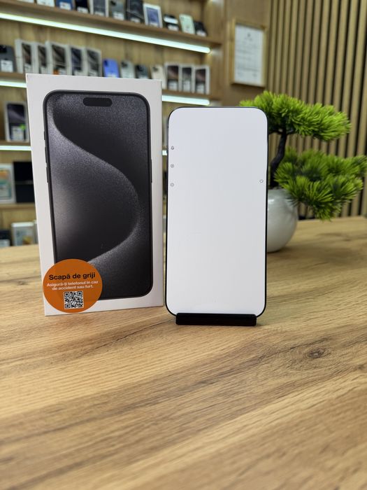 ‼️ iPhone 15 Pro Max 256Gb Black - Nou - Neactivat - Garantie 12 luni