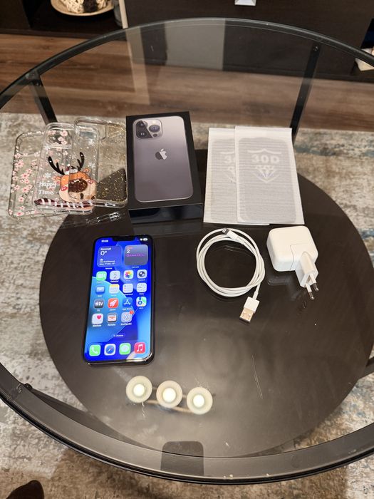 iPhone 13 Pro 256 Gb /Graphite/ Neverlock la cutie cu accesorii