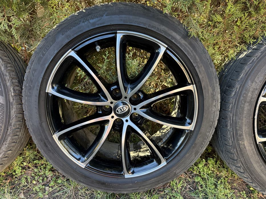 Джанти 18’ 5х114,3 8J ET40 с датчици, гуми 215/50/18 Bridgestone DOT23