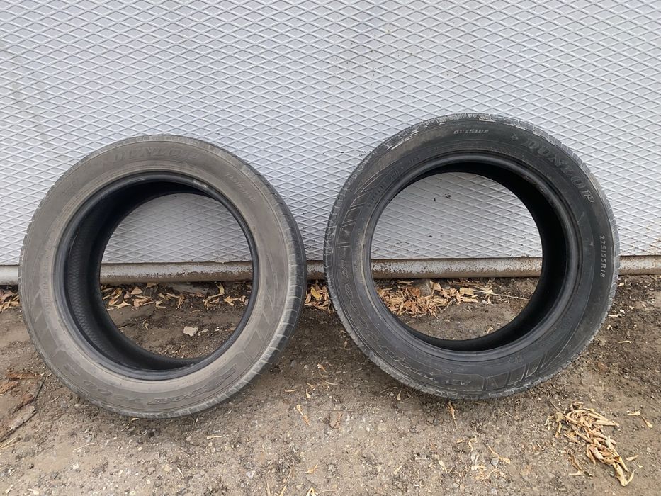 2 шины Dunlop 225/55/18