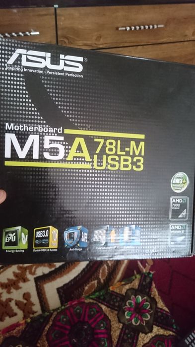 Asus мат.плата с процессором