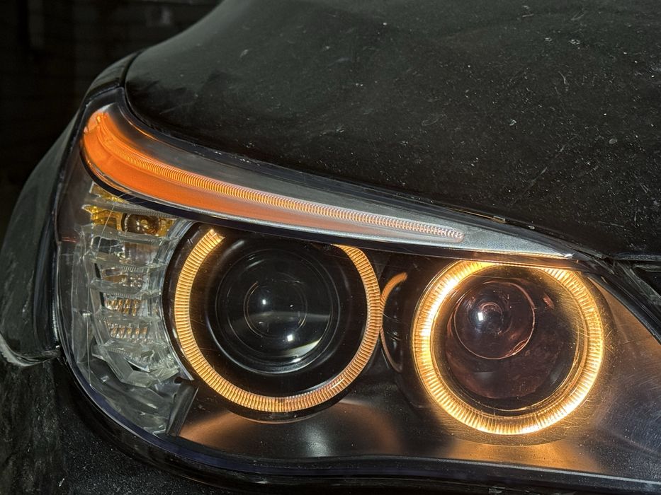 Передние фары бмв е60 рестайлинг