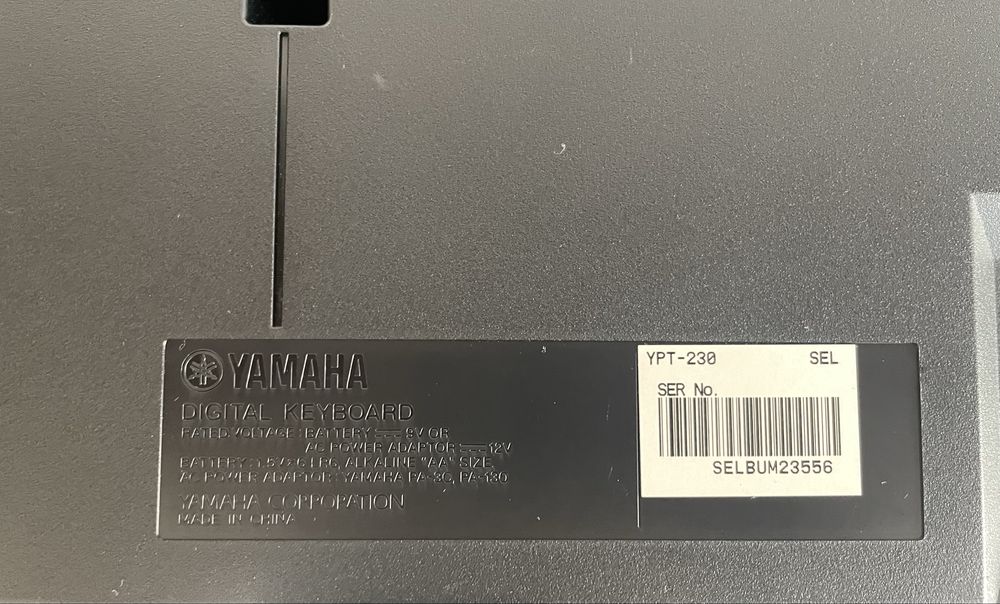 Yamaha Orga YPT-230
