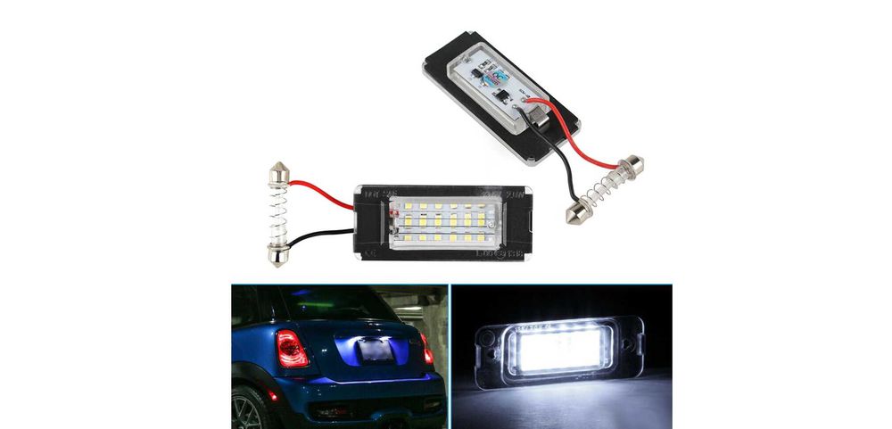 Lampi iluminare numar Led pentru Mini Cooper R56 R57 R58 R59