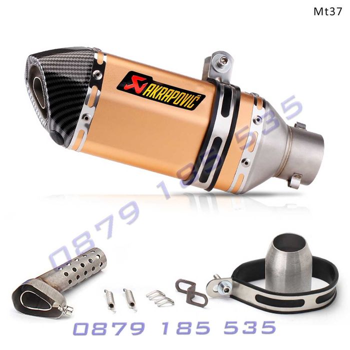 Ауспух AKRAPOVIC спортно гърне мотор 300 мм 30см акрапович накрайник