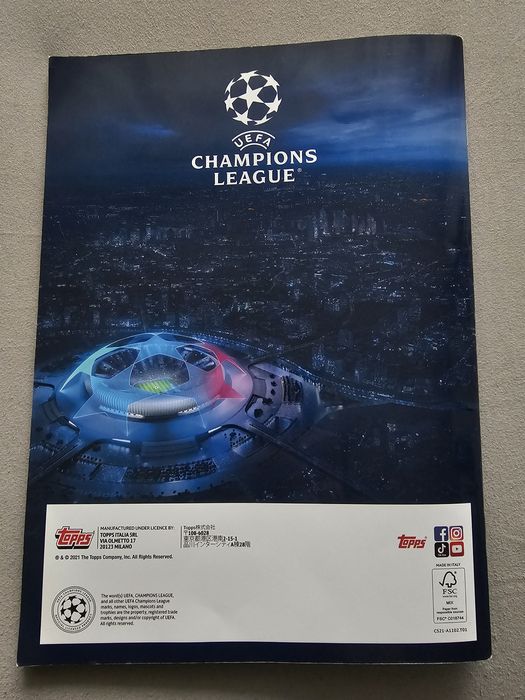 Албум UEFA Champions League 2021/22 Live/Limited