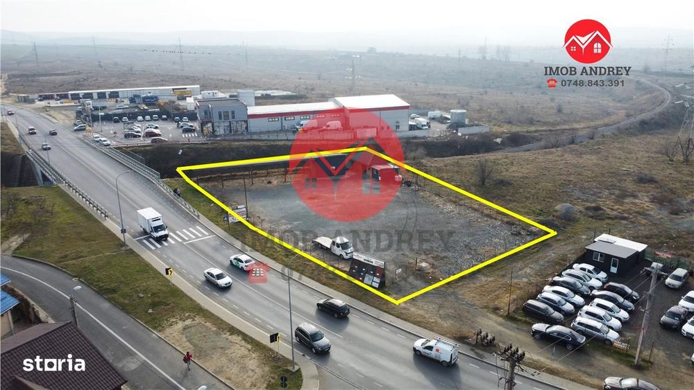Teren de închiriat Tulcea – zona strategica, ideal pentru activitati