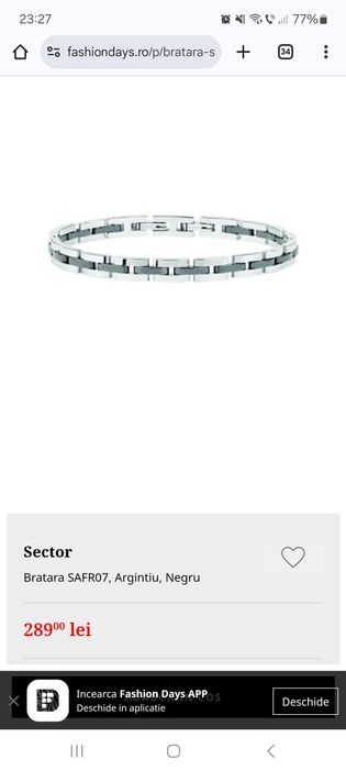 Vând Brățară Sector