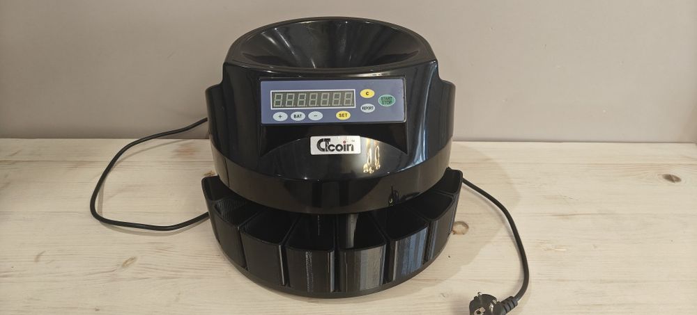 Монетоброячна машина за броене на евромонети