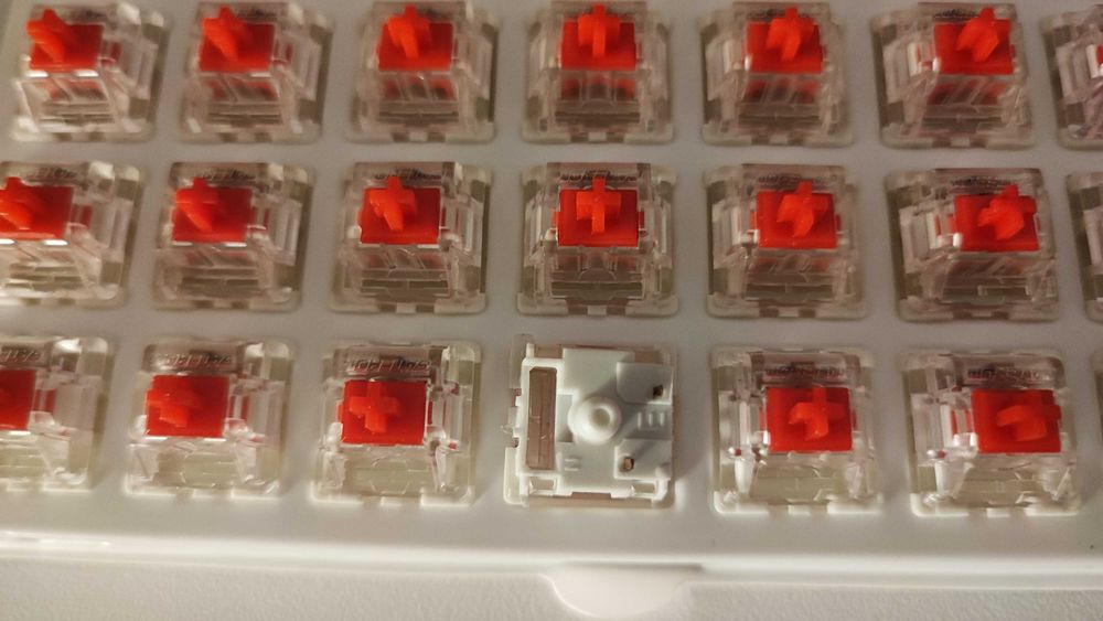 Linear Red Switches (over 200 pcs)