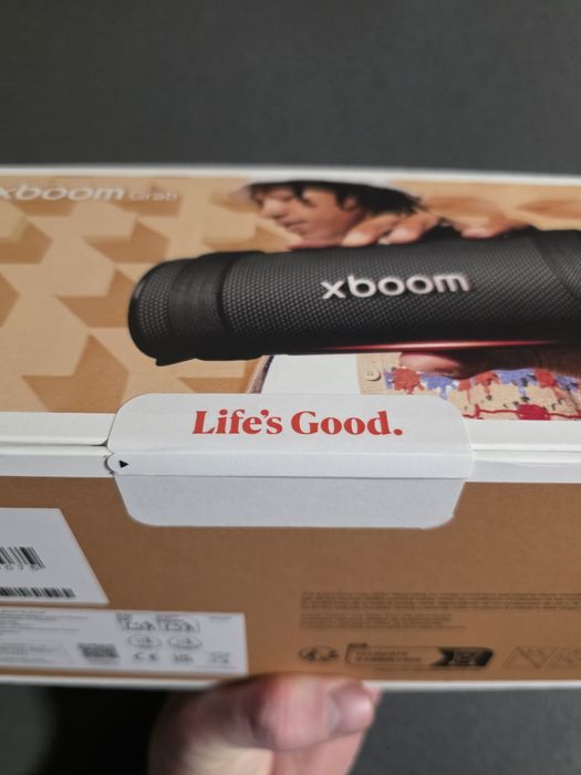 LG XBOOM Grab by will.i.am Portable Bluetooth Speaker