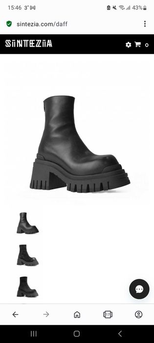 продам новые ботинки в стиле syntezia