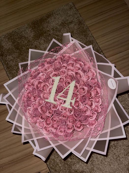 Buchete trandafiri sapun