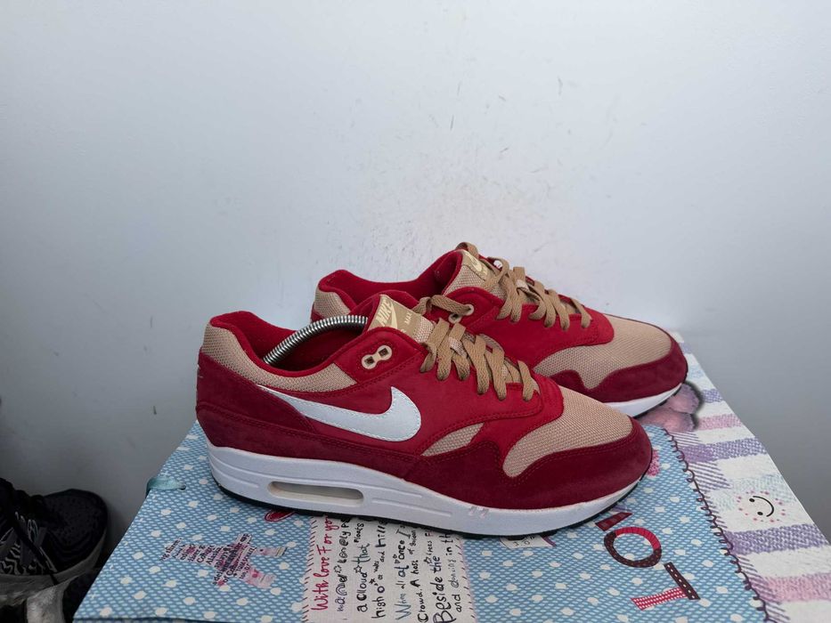 Nike Air Max 1 Premium Retro Red Curry''оригинални маратонки 45 номер