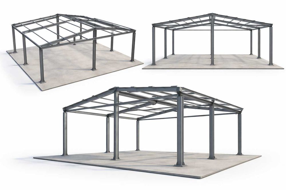 Producatori structura metalica Mini-Hala/2Boxe Auto