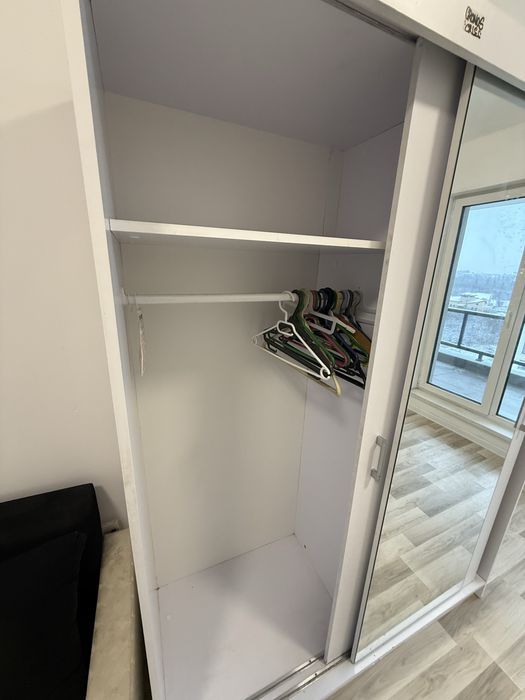 Dulap alb cu oglinda 150x 200x 58.5