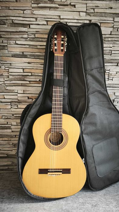 Chitară acustică vintage Alpha A-100 Japan cu husă - GARANTIE