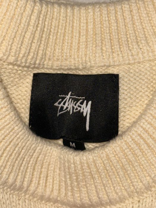 Stüssy curly s knit sweater