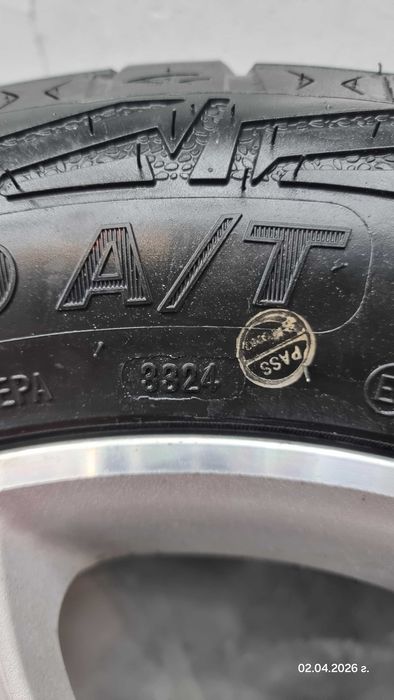 гуми с джанти 5х114.3 60.1мм 225/60 17