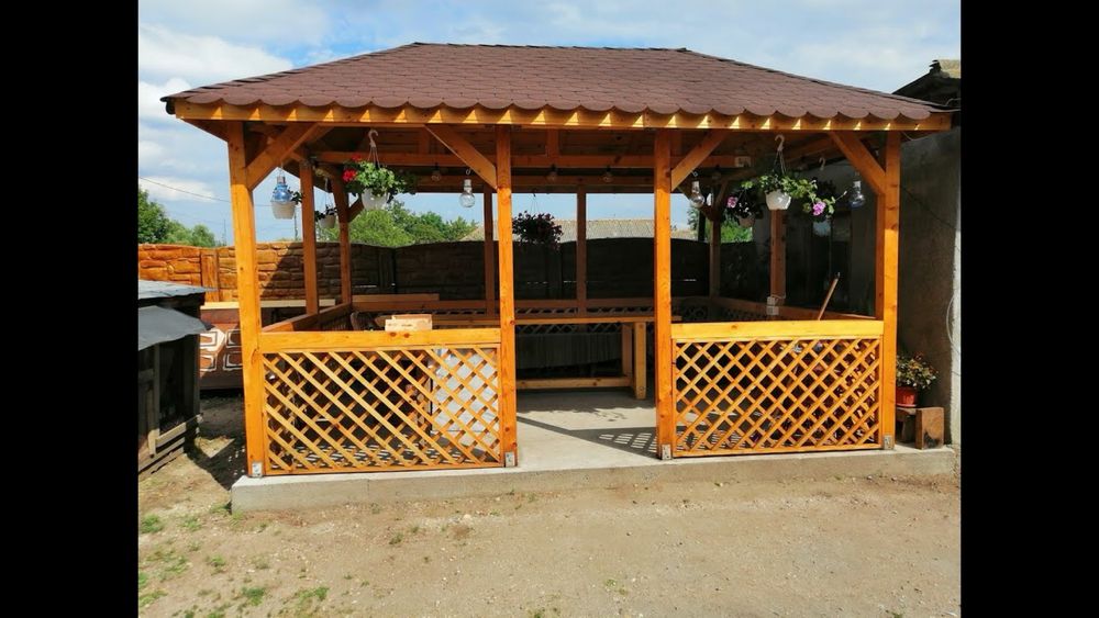 Executam foisoare si terase pentru curte din lemn