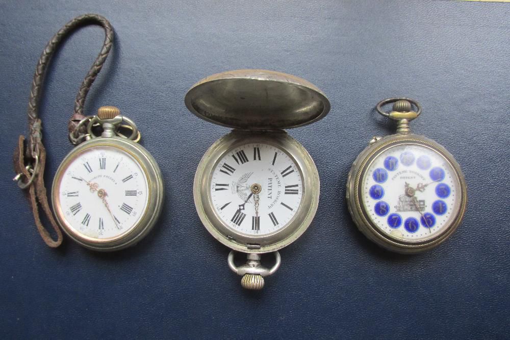 Лот стари джобни часовници - roskopf