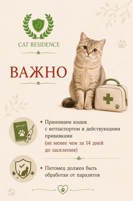 Зоогостиница для кошек