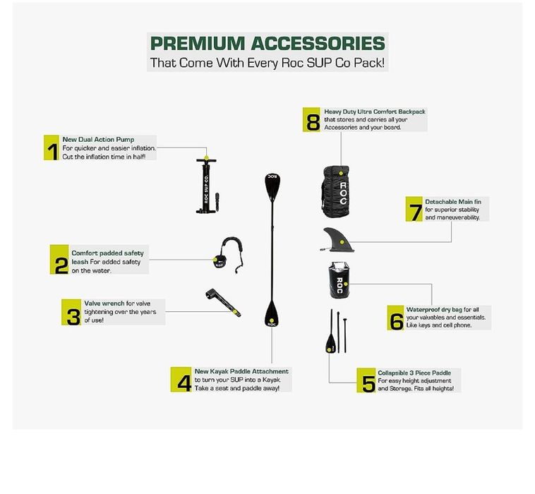 Оригинален ROC Paddle Board