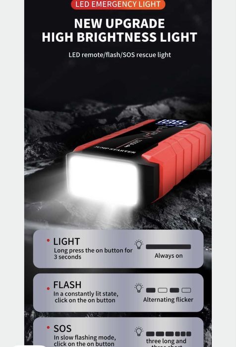 Бустер за кола или Power bank